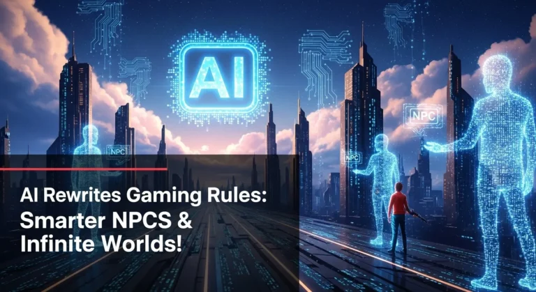 How AI Is Rewriting the Rules of Gaming: Smarter NPCs and Infinite Worlds