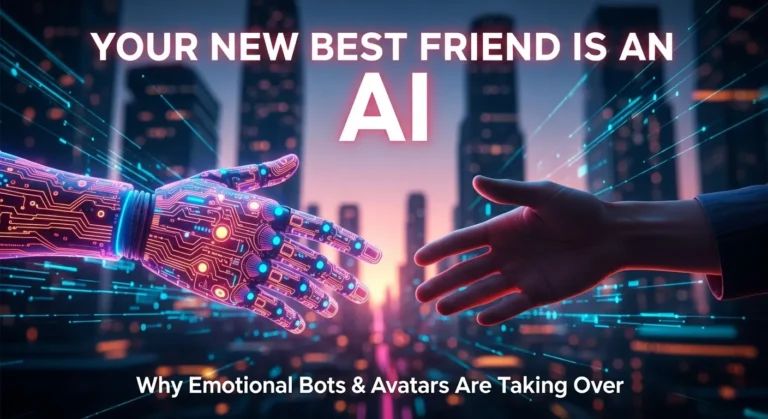 Your New Best Friend Is an AI: Why Emotional Bots and Avatars Are Taking Over