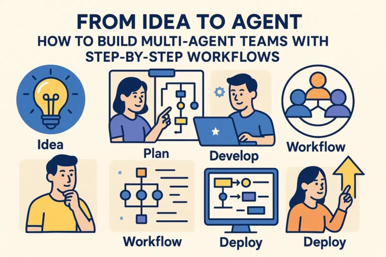 From Idea to Agent: How to Build Multi-Agent Teams with Step-by-Step Workflows