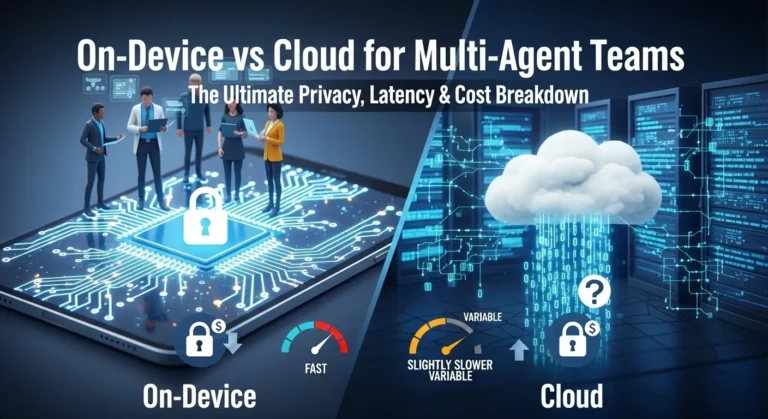 On-Device vs Cloud for Multi-Agent Teams: The Ultimate Privacy, Latency & Cost Breakdown
