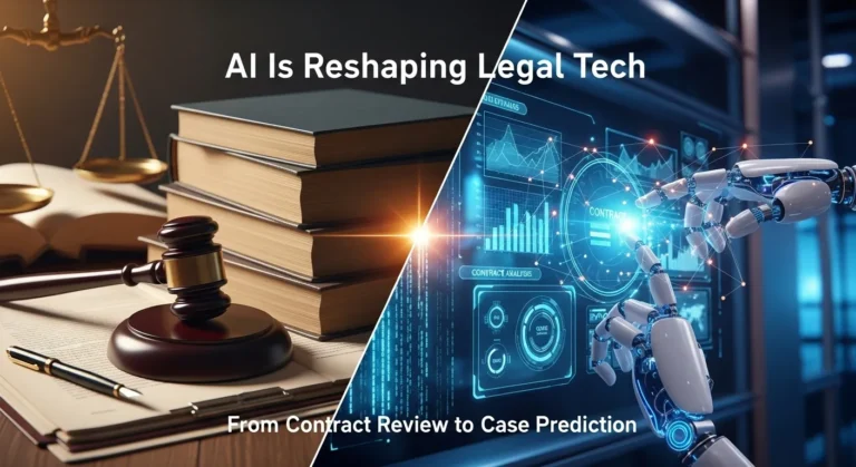 How AI Is Reshaping Legal Tech: From Contract Review to Case Prediction